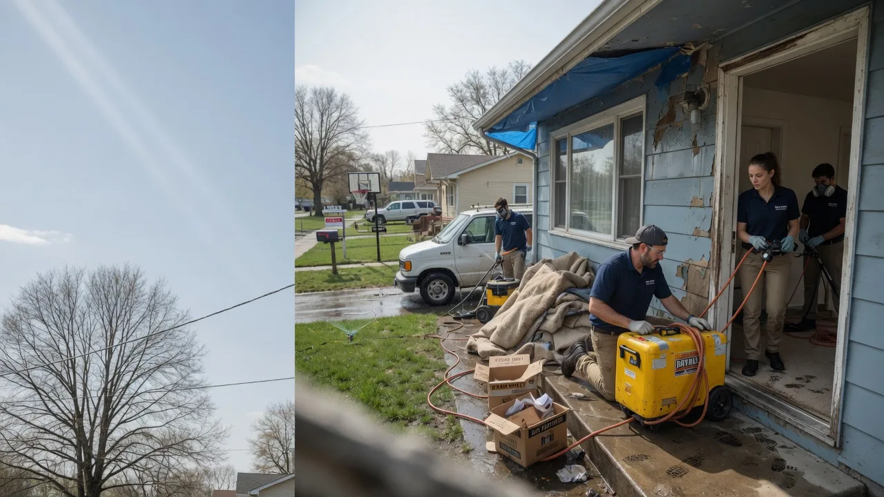 Basement Flood Cleanup in Cookson, OK near me
